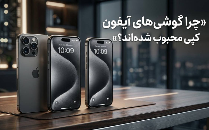چرا گوشی‌های آیفون کپی در بازار محبوب شده‌اند؟